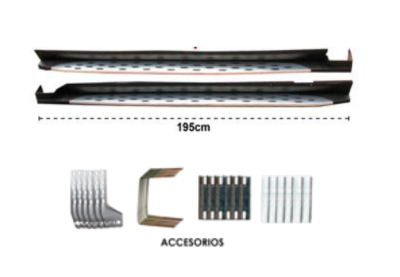 Estribos laterales Kia Sorento 19-20